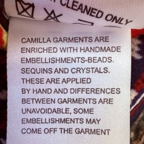 Camilla Dance Of The Dao Embellished Silk Racerback Mini Dress Boho Size 1 XS/S - Picture 12 of 15